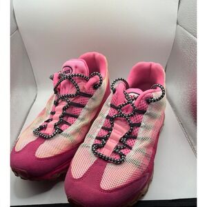Nike Air Max 95 Pink Gradient Mesh Athletic Sneakers Women's Size 7